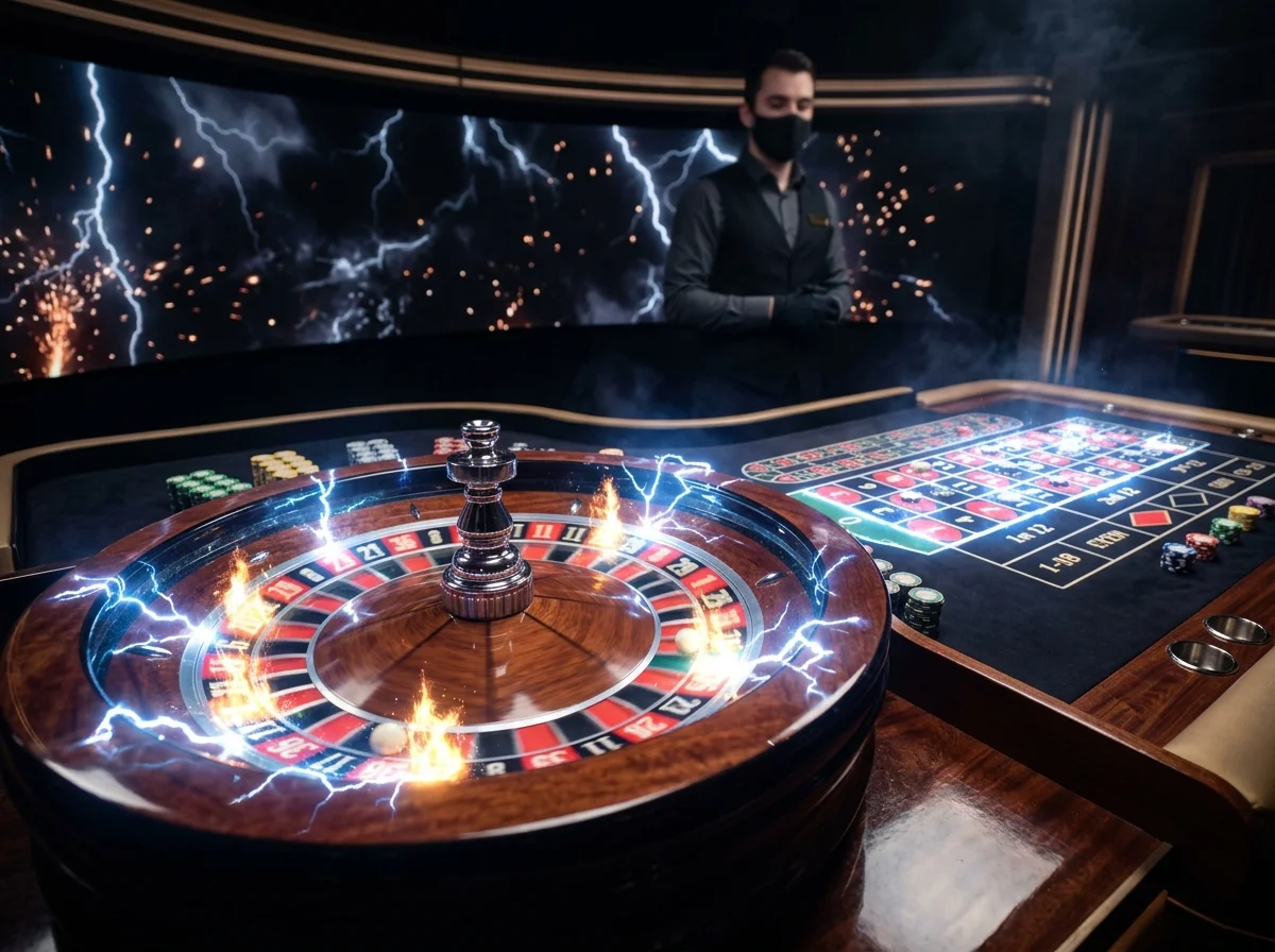 Lightning Roulette la LadySlot Casino